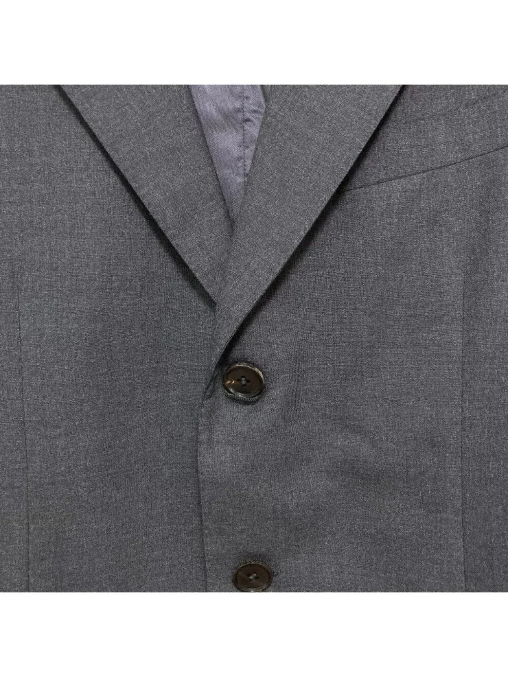 Louis Vuitton Tailored Jacket Trousers Pants Suit Set 52 Gray